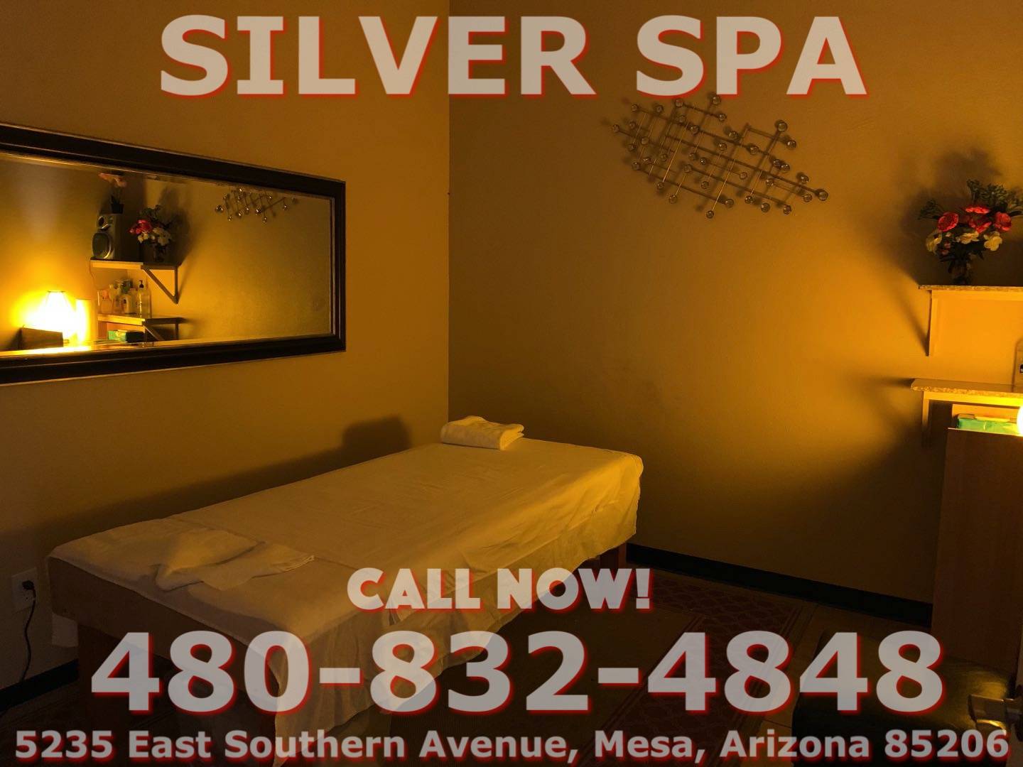 Silver Spa | 5235 E Southern Ave, Mesa, AZ 85206, United States | Phone: (480) 832-4848