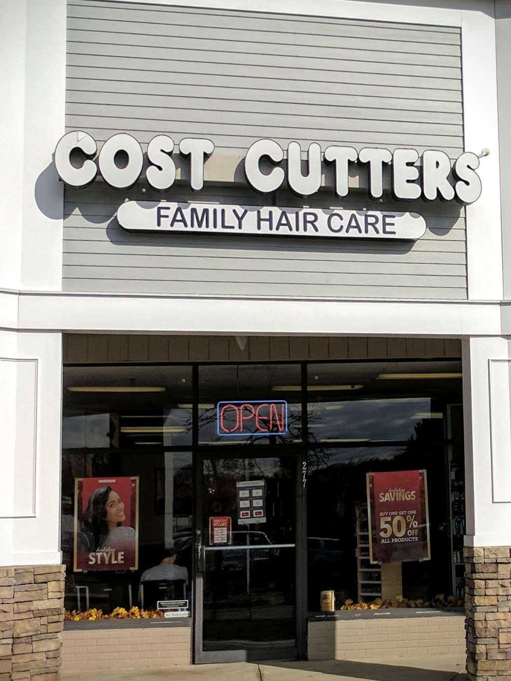 Cost Cutters | Horace Mann Plaza, 277 East Central Street, Franklin, MA 02038 | Phone: (508) 541-2011