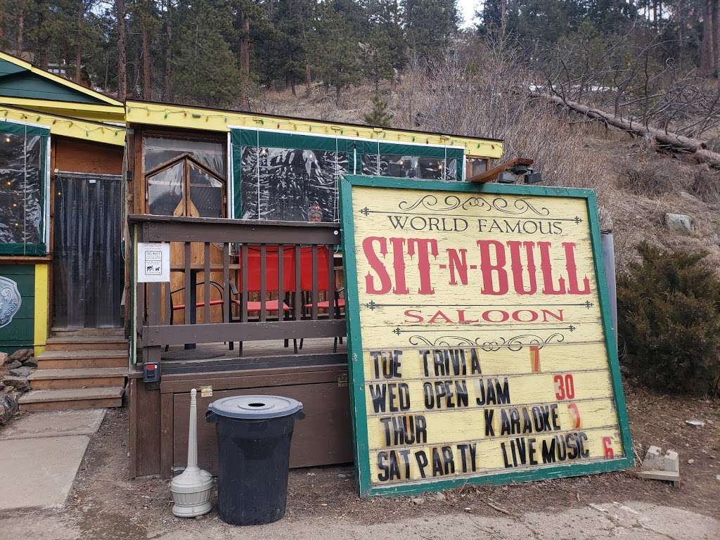 Sit N Bull Saloon | 5450 S Parmalee Gulch Rd, Indian Hills, CO 80454, USA | Phone: (303) 697-4523