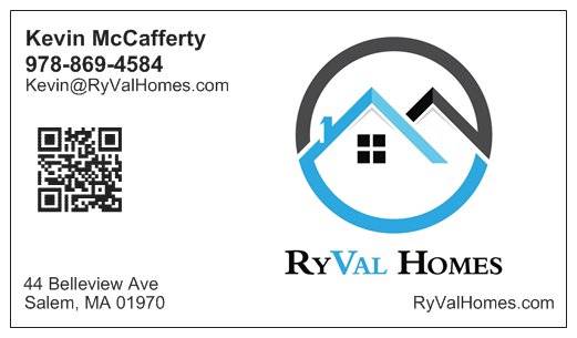 RyVal Homes | 44 Belleview Ave, Salem, MA 01970, USA | Phone: (978) 869-4584