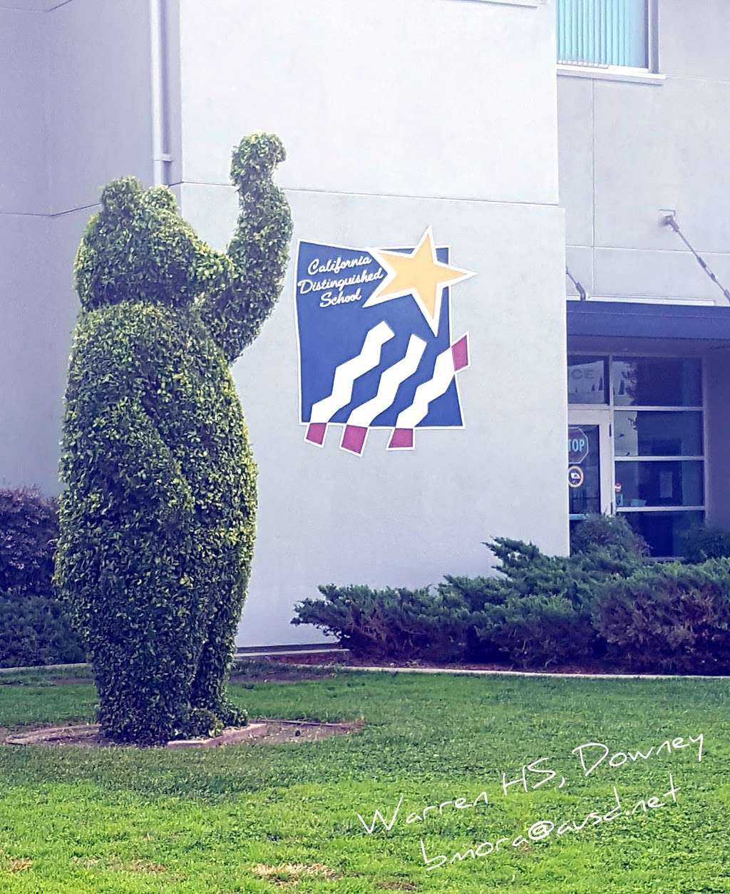 Warren High School 8141 De Palma St Downey Ca 90241 School Walls