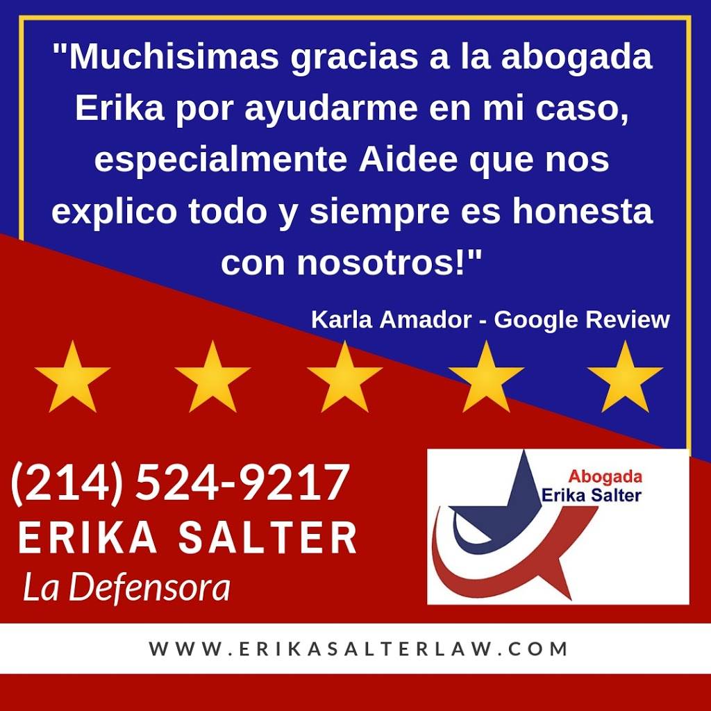 Erika Salter Law Office | 605 E Berry St Suite 101, Fort Worth, TX 76110 | Phone: (817) 225-5725