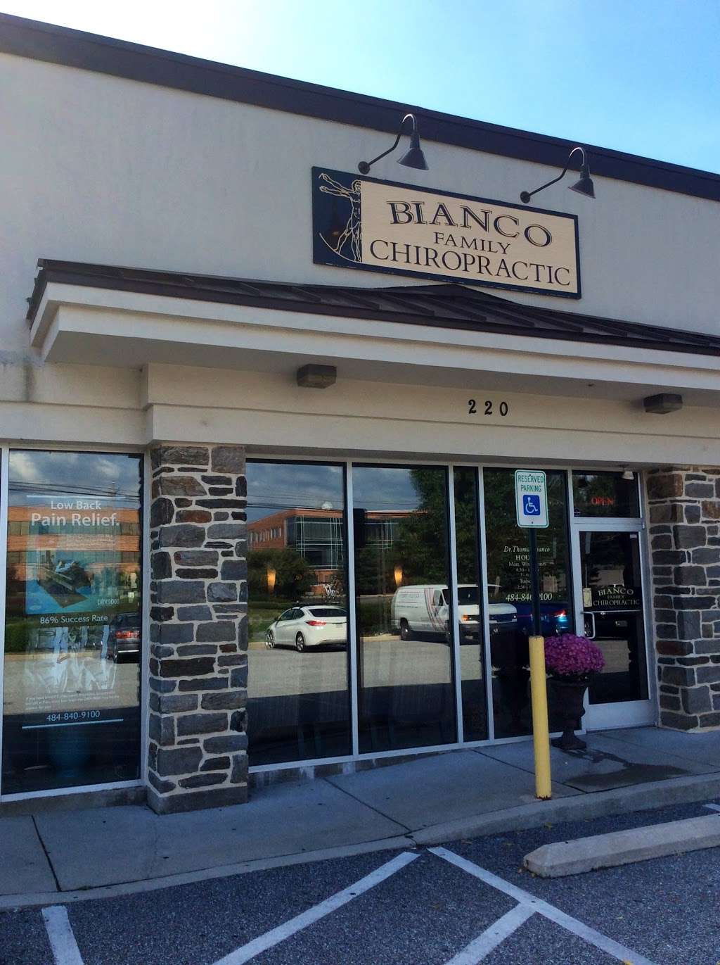 Bianco Family Chiropractic | 220 Wilmington West Chester Pike #4, Chadds Ford, PA 19317, USA | Phone: (484) 840-9100