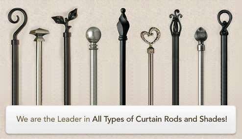 The Curtain Rod Store | 2676 Ridge Rd, Elverson, PA 19520, USA | Phone: (800) 624-6763