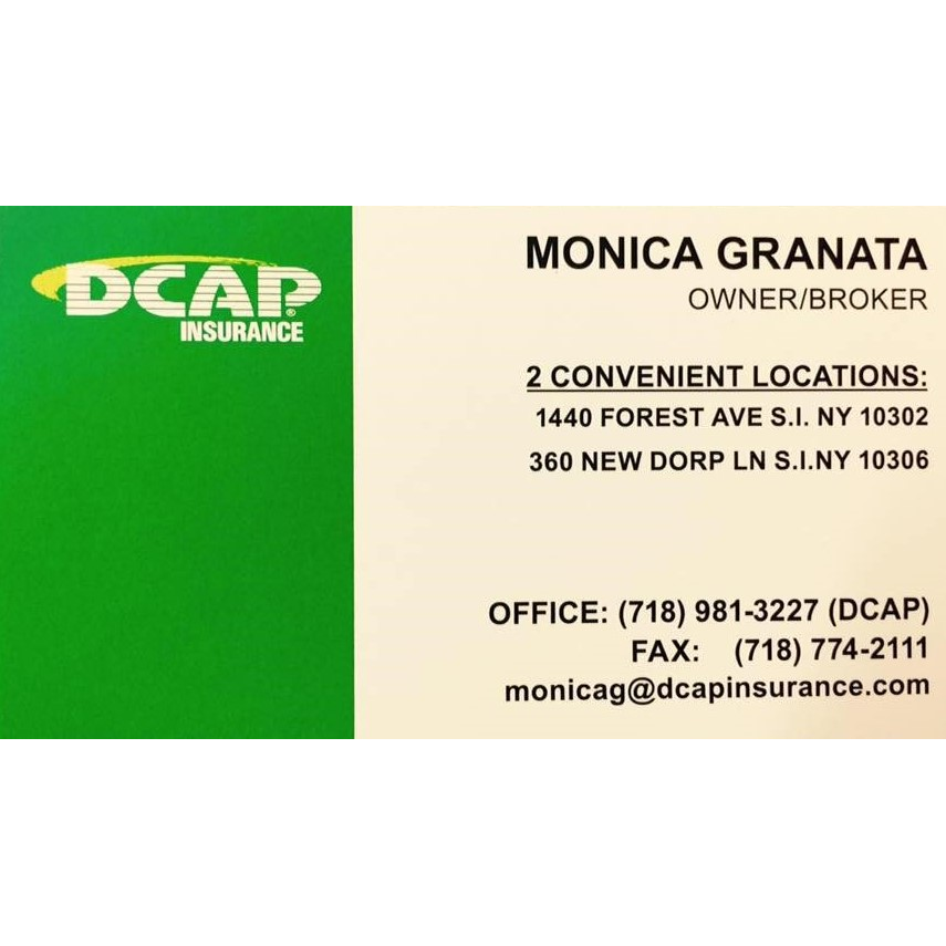 DCAP Insurance | 1440 Forest Ave, Staten Island, NY 10302, USA | Phone: (718) 981-3227