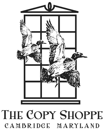 The Copy Shoppe | 100 Market Sqare, Cambridge, MD 21613, USA | Phone: (410) 228-2679
