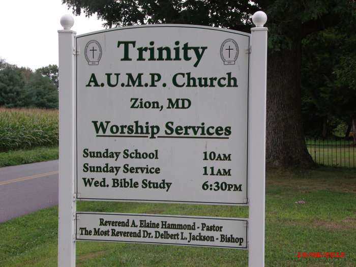 Trinity AUMP Church | 174 Trinity Church Rd, North East, MD 21901, USA | Phone: (410) 658-2717