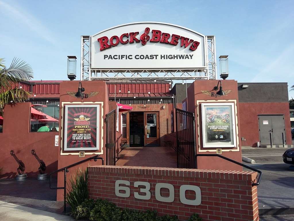 Rock & Brews Restaurants Redondo Beach | 6300 CA-1, Redondo Beach, CA 90277, USA | Phone: (310) 928-2969