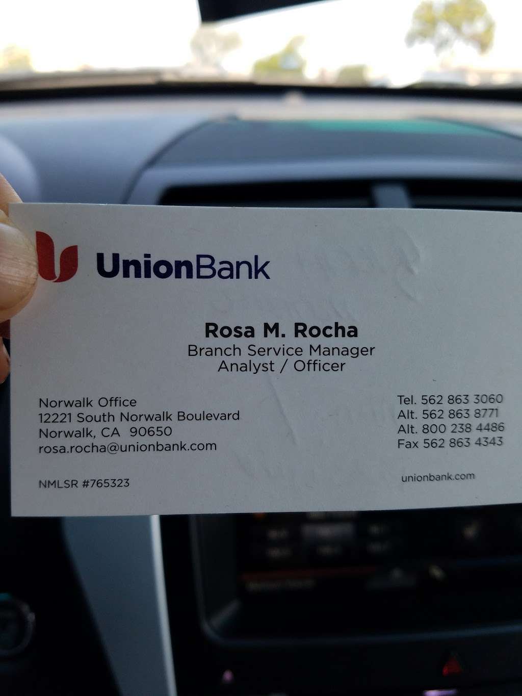 Union Bank | 12221 South Norwalk Blvd, Norwalk, CA 90650, USA | Phone: (562) 863-8759