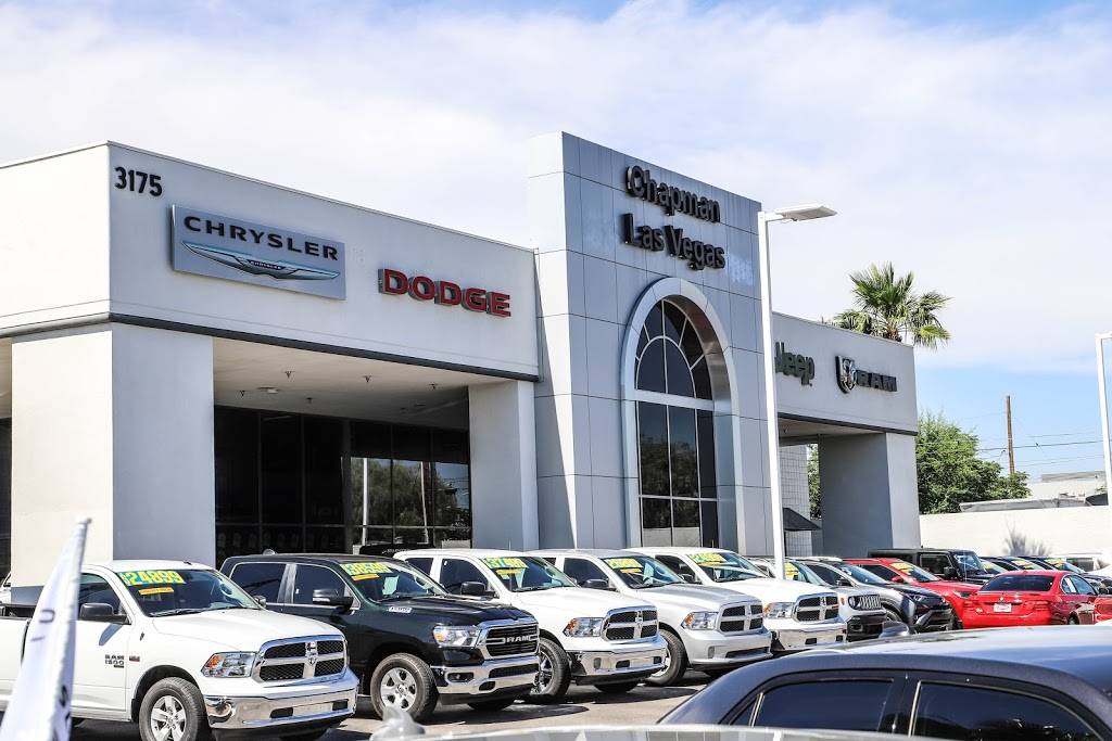 Chapman Las Vegas Dodge Chrysler Jeep Ram | 3175 E Sahara Ave, Las Vegas, NV 89104 | Phone: (702) 457-1061