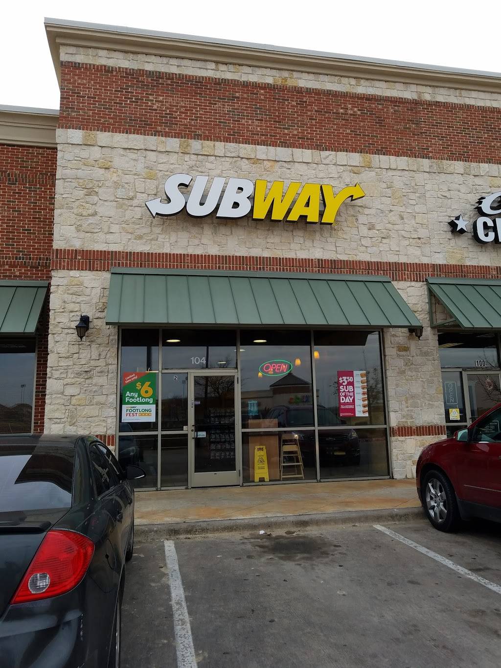 Subway | 3806 E Broad St Suite # 104, Mansfield, TX 76063, USA | Phone: (817) 225-4200