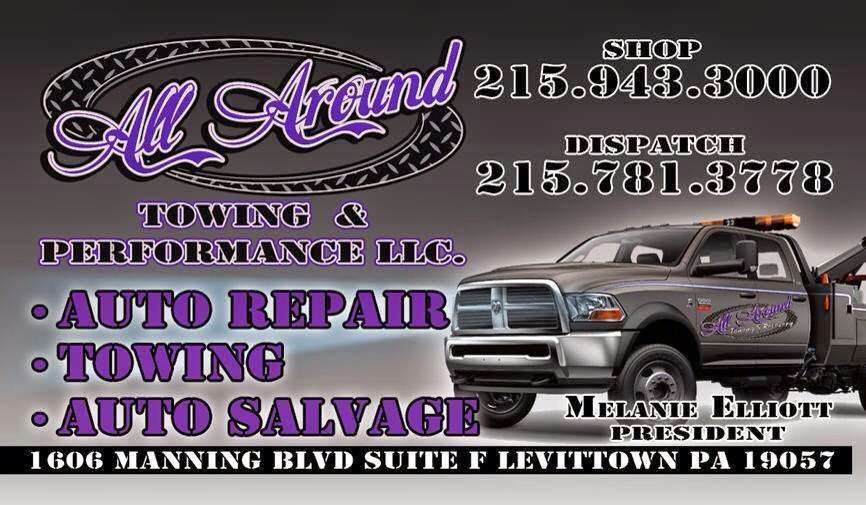 All Around Towing & Recovery | 1606 Manning Blvd, Levittown, PA 19057, USA | Phone: (215) 781-3778