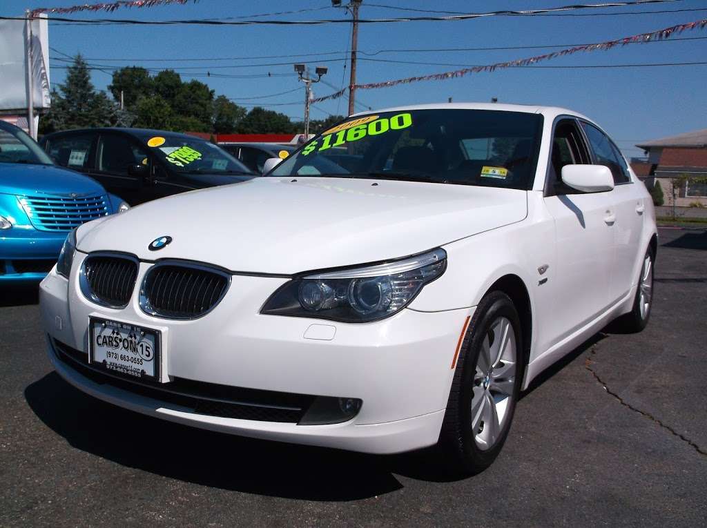 Cars On 15 | 637 Rt.15 South, Lake Hopatcong, NJ 07849 | Phone: (973) 663-0555