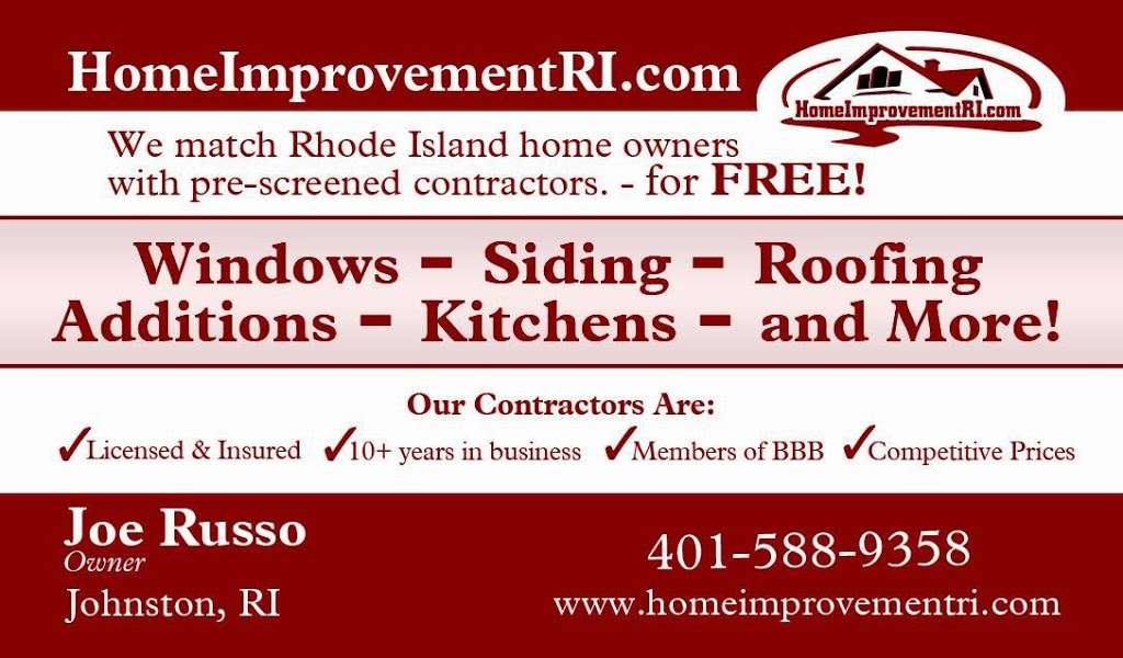 Home Improvement of RI | 60 King St, Johnston, RI 02919, USA | Phone: (401) 588-9358