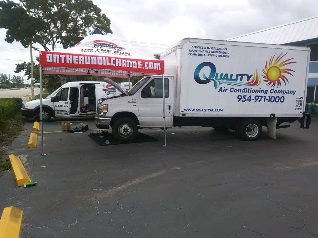 On The Run Mobile Oil Change | 20423 FL-7, Boca Raton, FL 33498 | Phone: (561) 285-4645