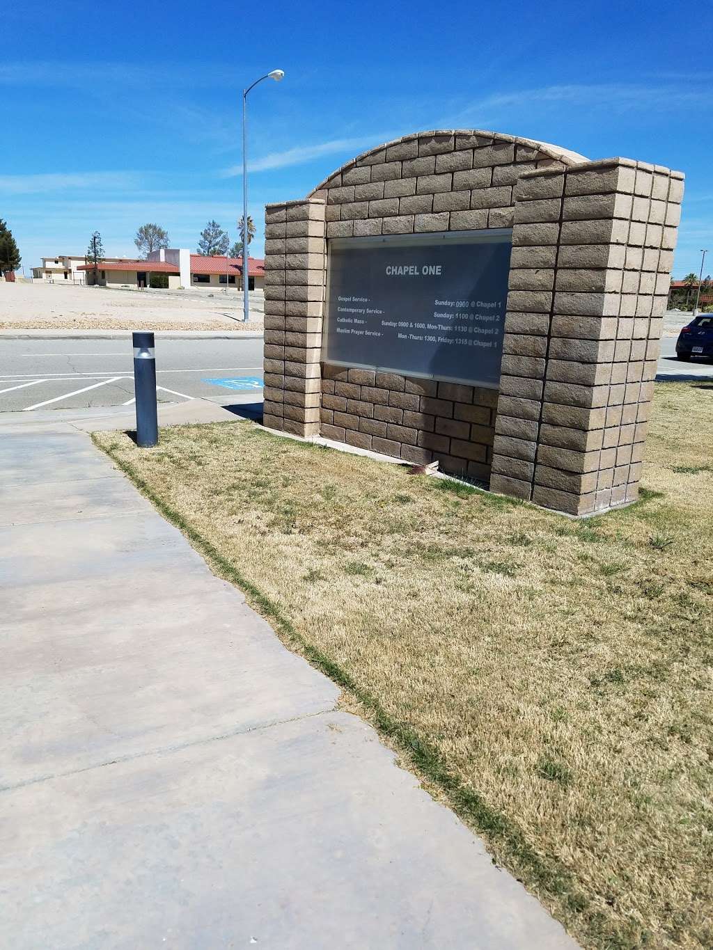 Edwards AFB Chapel 1 (Memorial Chapel) | 305 Popson Ave, Edwards AFB, CA 93524