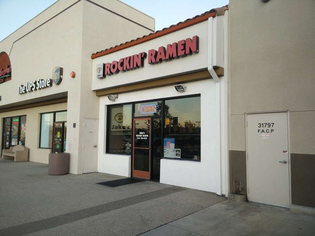 Jakes Rockin Ramen | 31805 Temecula Pkwy #9, Temecula, CA 92592, USA | Phone: (951) 302-0275