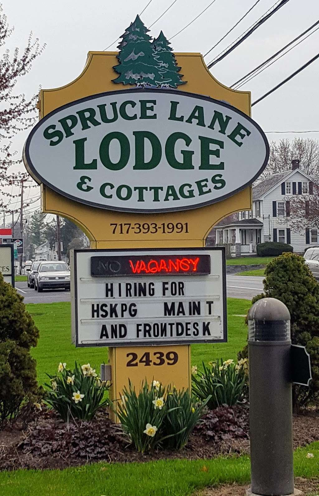 Spruce Lane Lodge & Cottages | 2439 Old Philadelphia Pike, Lancaster, PA 17602, USA | Phone: (717) 393-1991