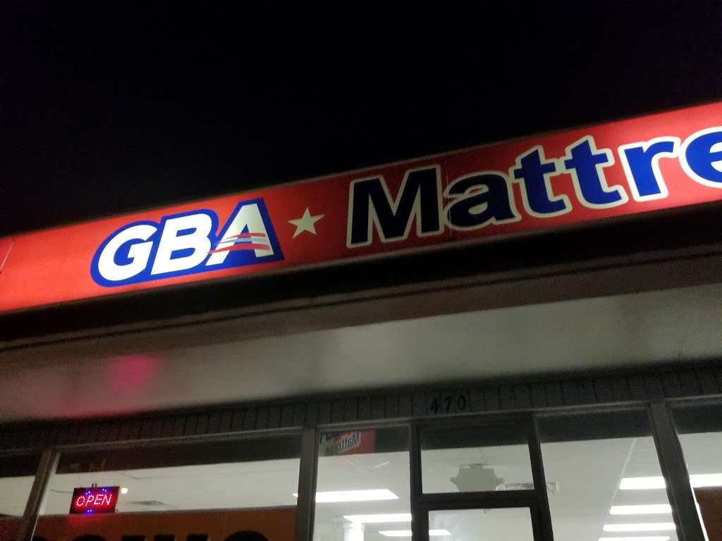 GBA Mattress | 470 NJ-38, Maple Shade Township, NJ 08052, USA | Phone: (856) 252-0700