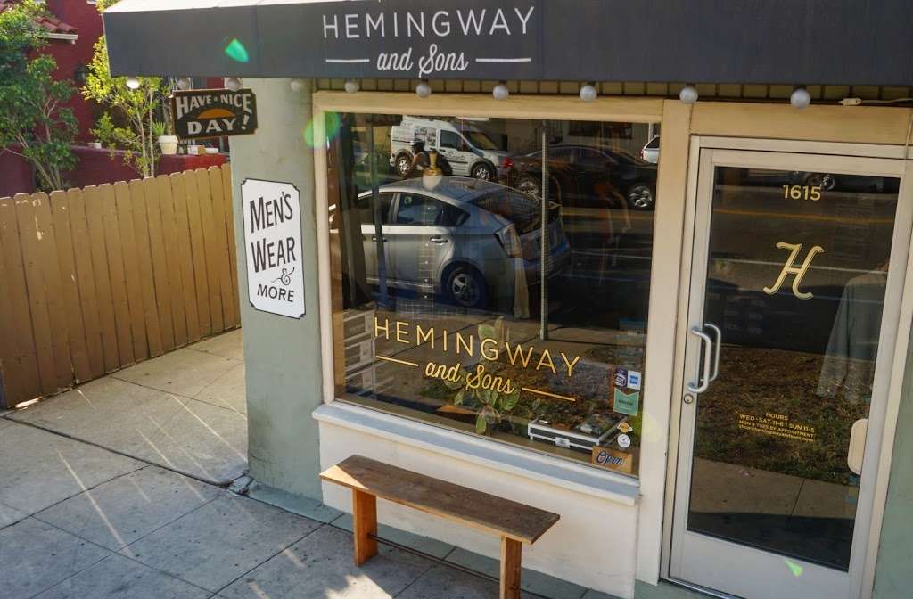 Hemingway and Sons | 1615 Silver Lake Blvd, Los Angeles, CA 90026, USA | Phone: (323) 669-7388