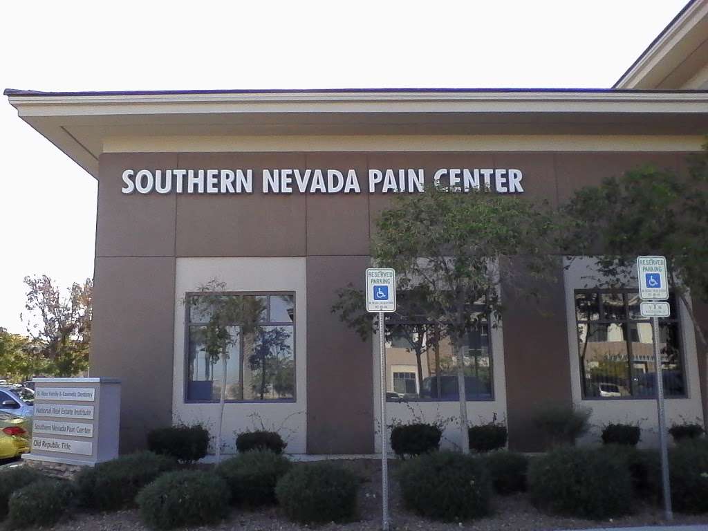 Southern Nevada Pain Center | 2875 St Rose Pkwy Suite #120, Henderson, NV 89052 | Phone: (702) 243-5550