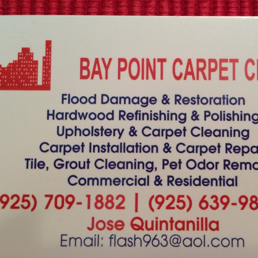 Bay Point Carpet Cleaning | 44 Water St, Bay Point, CA 94565, USA | Phone: (925) 709-1882