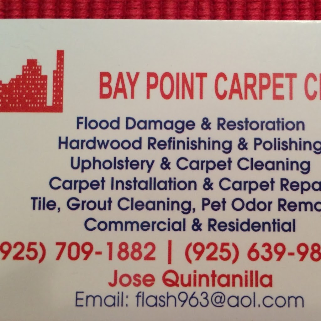 Bay Point Carpet Cleaning | 44 Water St, Bay Point, CA 94565 | Phone: (925) 709-1882