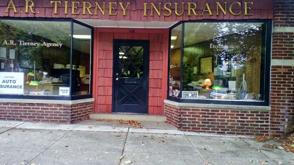 A.R. Tierney Agency Insurance | 106 Watchung Ave, Montclair, NJ 07043, USA | Phone: (973) 746-7700