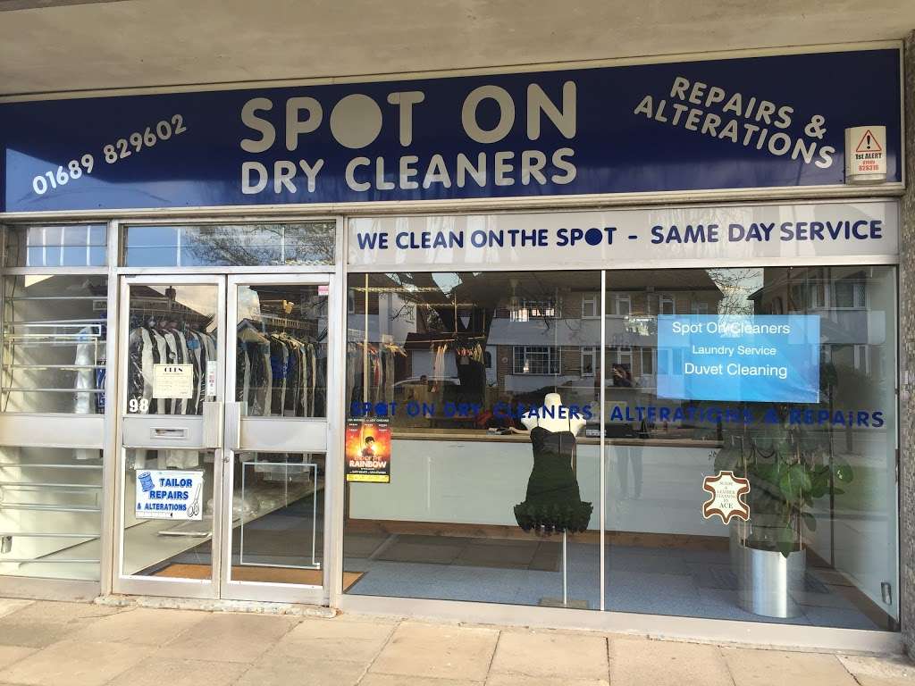 Spot On Dry Cleaners | 98 Crofton La, Orpington BR5 1HD, UK | Phone: 01689 829602