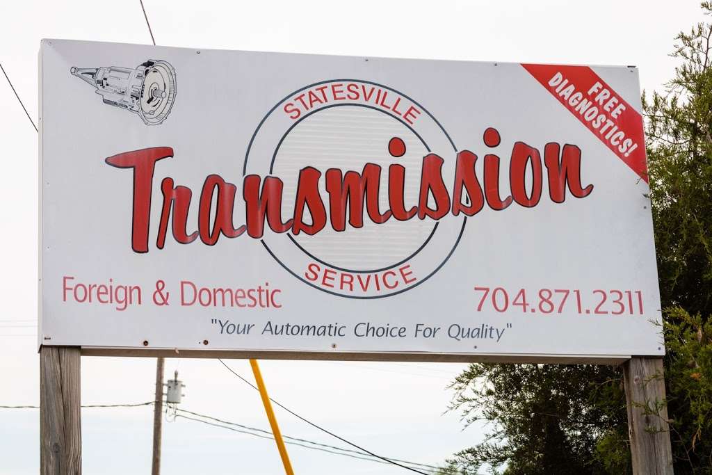 Statesville Transmission Services | 221 S Oakland Ave, Statesville, NC 28677, USA | Phone: (704) 871-2311