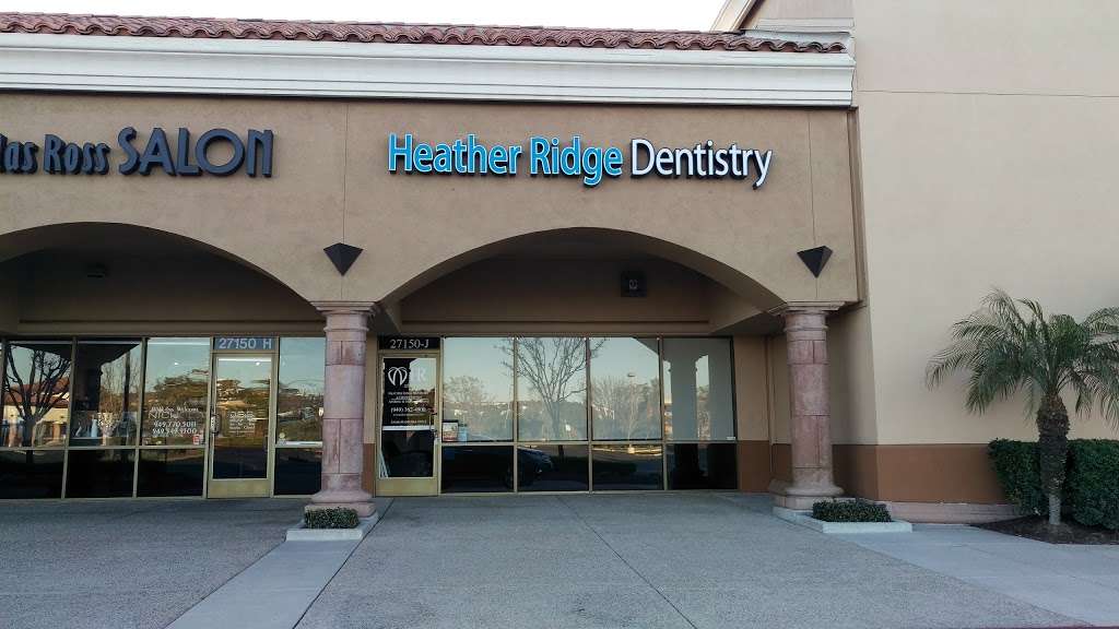 Heather Ridge Dentistry & Orthodontics | 27150 Alicia Pkwy Suite J, Laguna Niguel, CA 92677, USA | Phone: (949) 362-4900