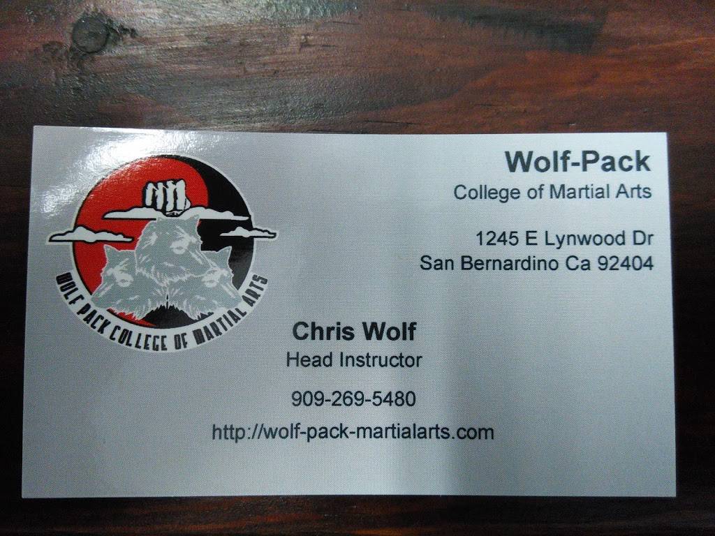 Wolf- Pack College Of Martial Arts | 1225 E Lynwood Dr, San Bernardino, CA 92404, USA | Phone: (909) 269-5480