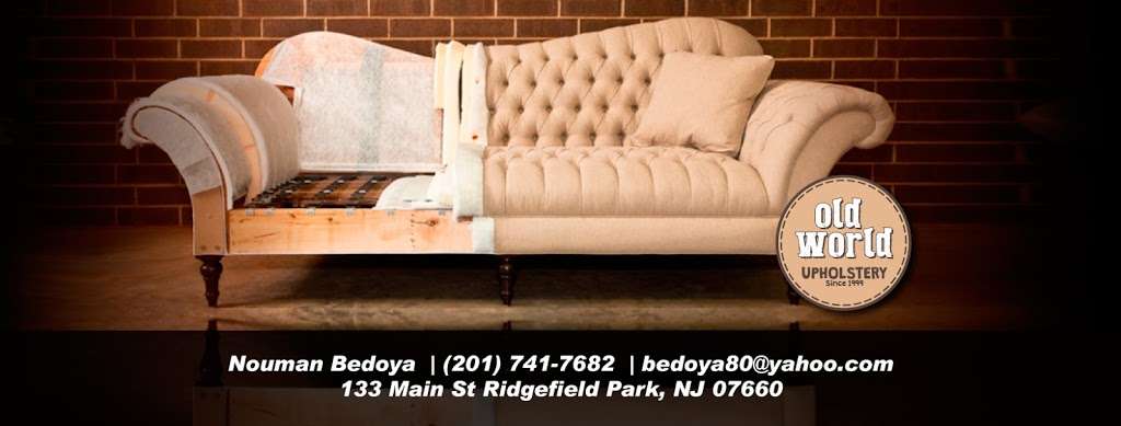 Old World Upholstery | 133 Main St, Ridgefield Park, NJ 07660, USA | Phone: (201) 741-7682