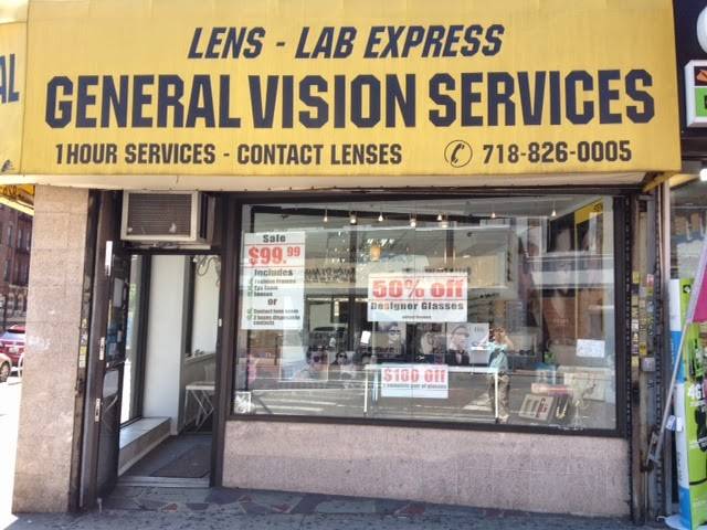 Lens Lab Express Optical-General Vision Services | 972 Flatbush Ave, Brooklyn, NY 11226, USA | Phone: (718) 826-0005