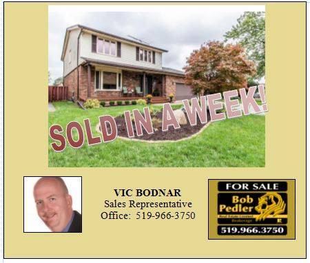 Vic Bodnar | 280 Edinborough St, Windsor, ON N8X 3C4, Canada | Phone: (519) 966-3750