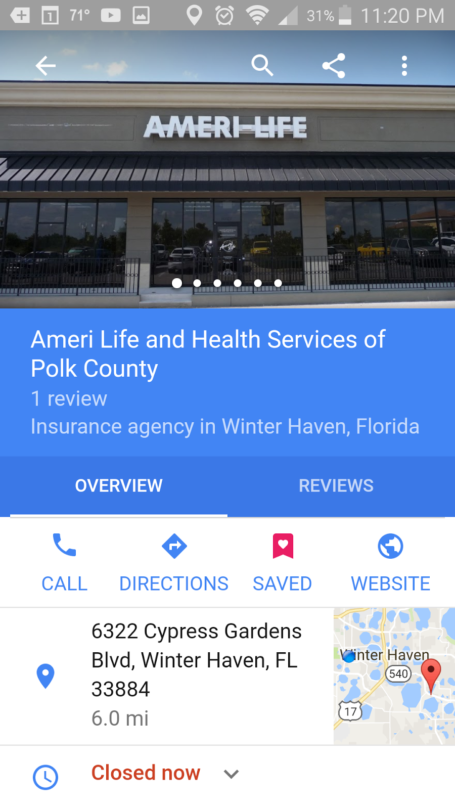 AmeriLife of Polk County, LLC | 6322 Cypress Gardens Blvd, Winter Haven, FL 33884, USA | Phone: (863) 291-4111