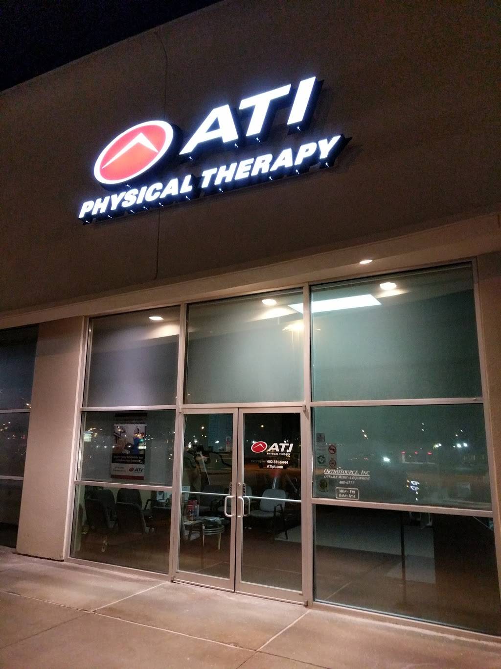 ATI Physical Therapy | 8002 S 84th St, La Vista, NE 68128, USA | Phone: (402) 331-6444