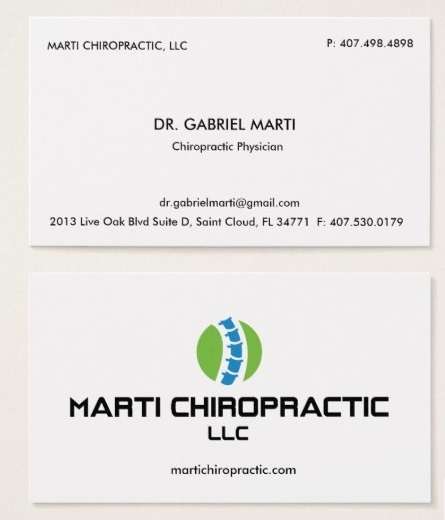 Marti Chiropractic | 2013 Live Oak Blvd Suite D, St Cloud, FL 34771, USA | Phone: (407) 498-4898