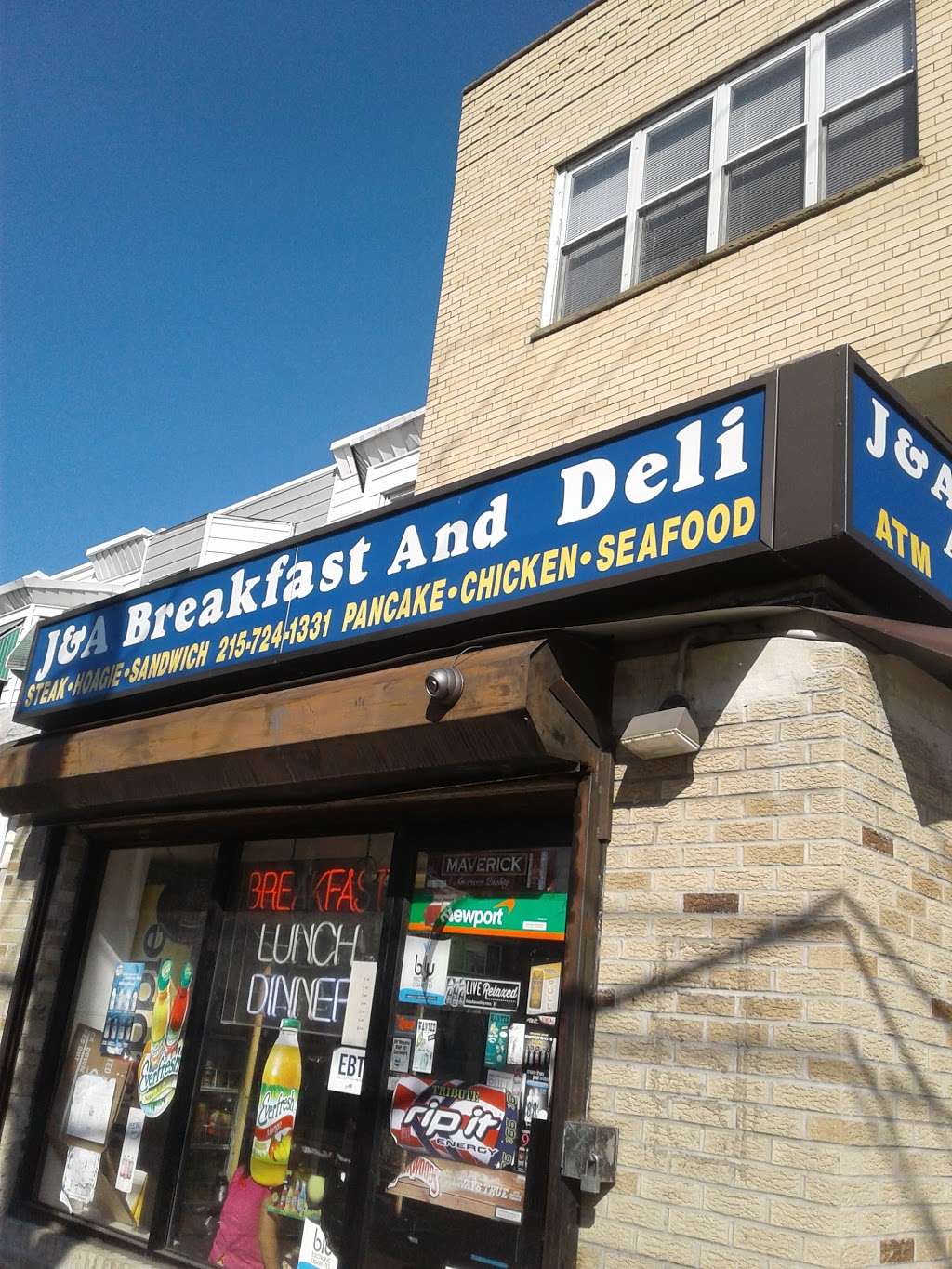 J & A Breakfast And Deli | 6101 Elmwood Ave, Philadelphia, PA 19142, USA | Phone: (215) 724-1331