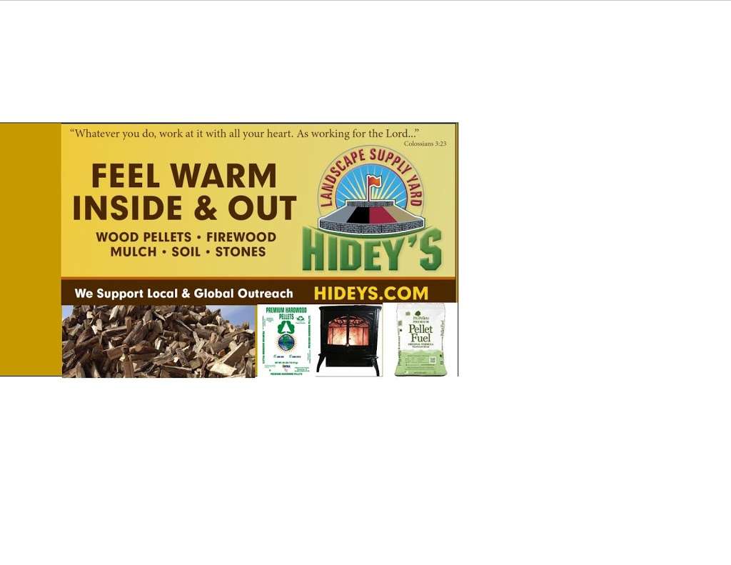 Hideys Landscape Supply Yard | 3112 Ridge Rd, Westminster, MD 21157, USA | Phone: (410) 875-0289