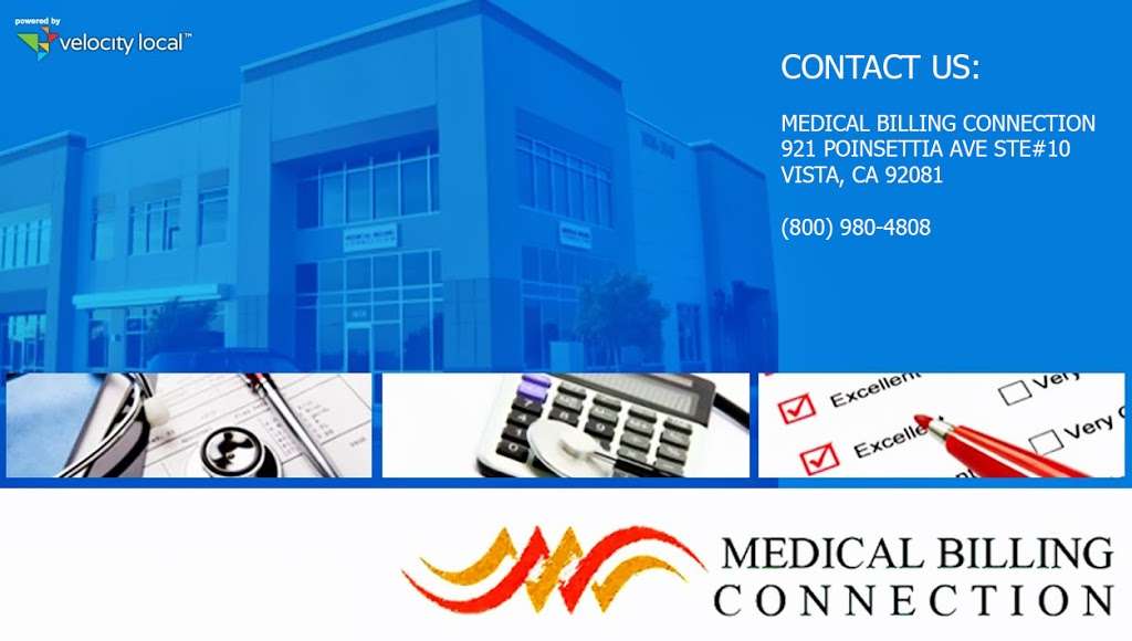 Medical Billing Connection | 921 Poinsettia Ave Ste #10, Vista, CA 92081, USA | Phone: (800) 980-4808