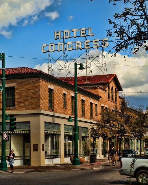 Hotel Congress | 311 E Congress St, Tucson, AZ 85701, USA | Phone: (520) 622-8848