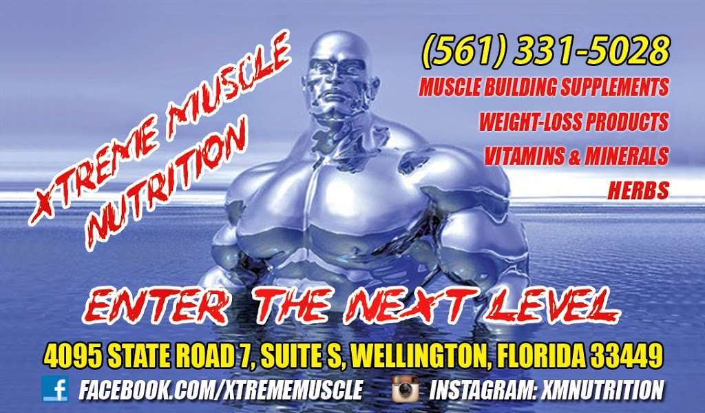 Xtreme Muscle Nutrition | 4095 FL-7 S, Lake Worth, FL 33449, USA | Phone: (561) 331-5028