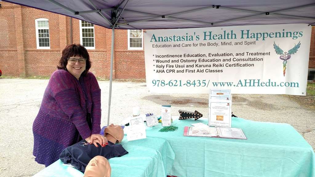 Anastasias Health Happenings CPR | 110 Haverhill Rd, Amesbury, MA 01913, USA | Phone: (978) 621-8435