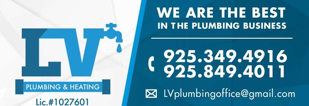 LV Plumbing Services | 3498 Clayton Rd # 103, Concord, CA 94519, USA | Phone: (925) 349-4916