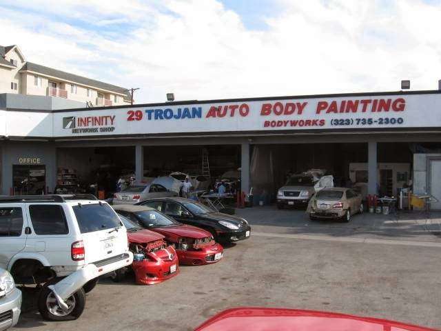 29 Trojan Auto Body | 2908 S Vermont Ave, Los Angeles, CA 90007, USA | Phone: (323) 735-2300