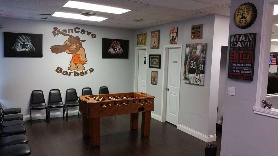 ManCave Barbers | 114 S Houston Ave, Humble, TX 77338, USA | Phone: (281) 318-7494