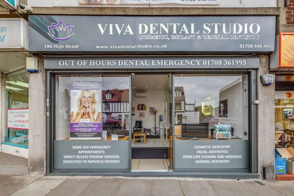 Viva Dental Studio | 186 High St, Hornchurch RM12 6QP, UK | Phone: 01708 446447