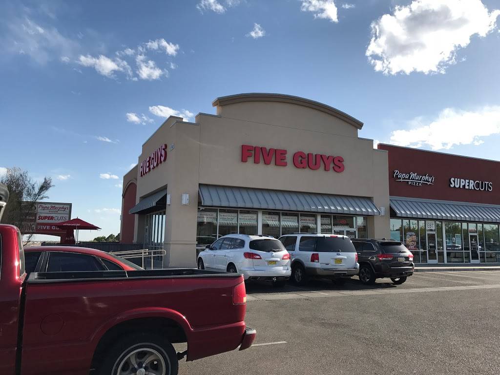 Five Guys | 1121 Unser Blvd SE, Rio Rancho, NM 87124, USA | Phone: (505) 896-9700