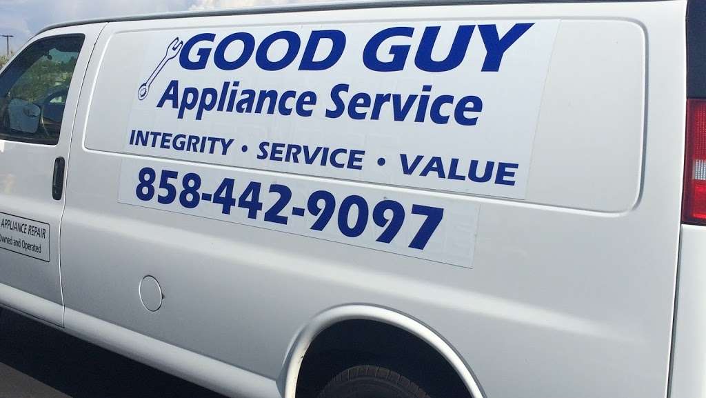 Good Guy Appilance Repair | 14260 Garden Rd, Poway, CA 92064, USA | Phone: (858) 442-9097